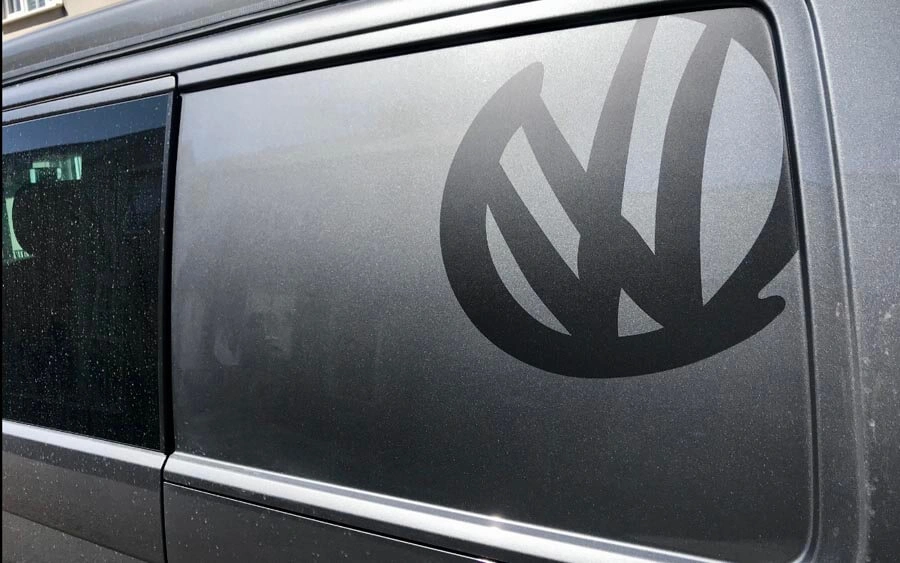 Campervan Graphics by AW Sign Services.