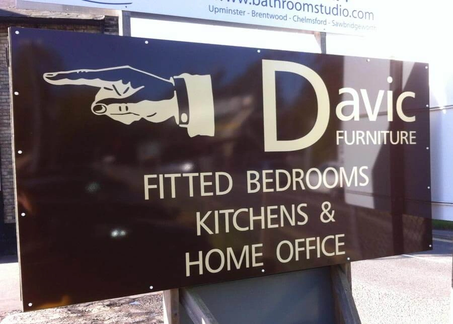 Company Signage Printed by AW Sign Services.