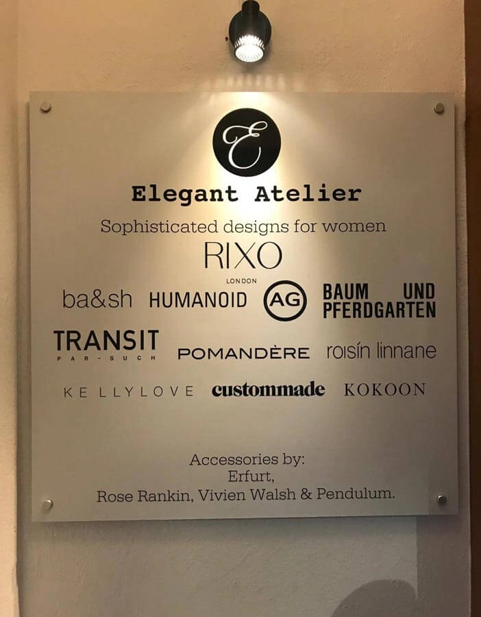 Display Signage by AW Sign Services.