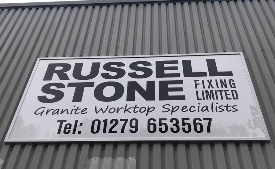 Large Commercial Company Signs by AW Sign Services.