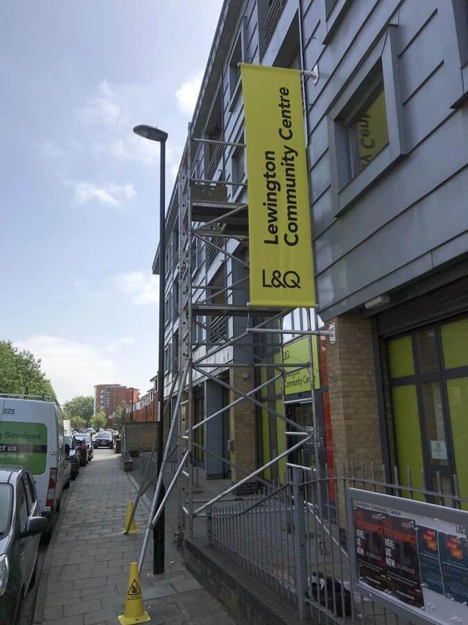 Outdoor Shop Signage by AW Sign Services.