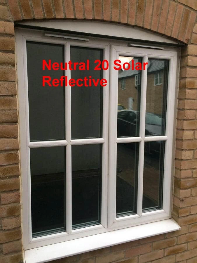 Solar Window Film Home by AW Sign Services.