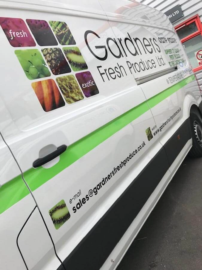 Van Sognage Graphics by AW Sign Services.